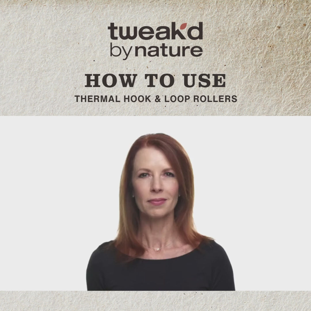 Tweak'd by Nature 6-Piece Large Self Gripping Thermal Roller Set