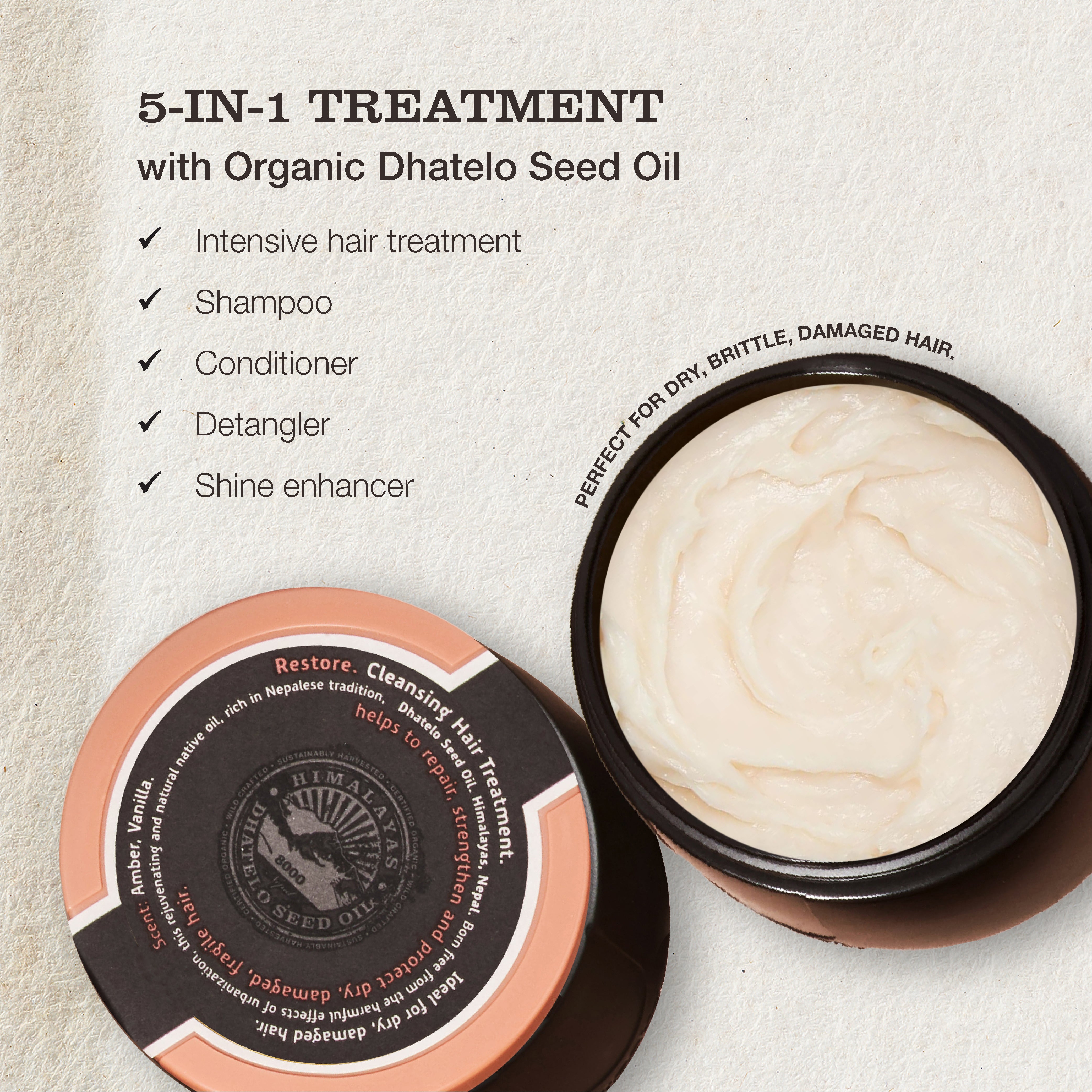 Tweak'd by Nature Restore Cleansing Hair Treatment