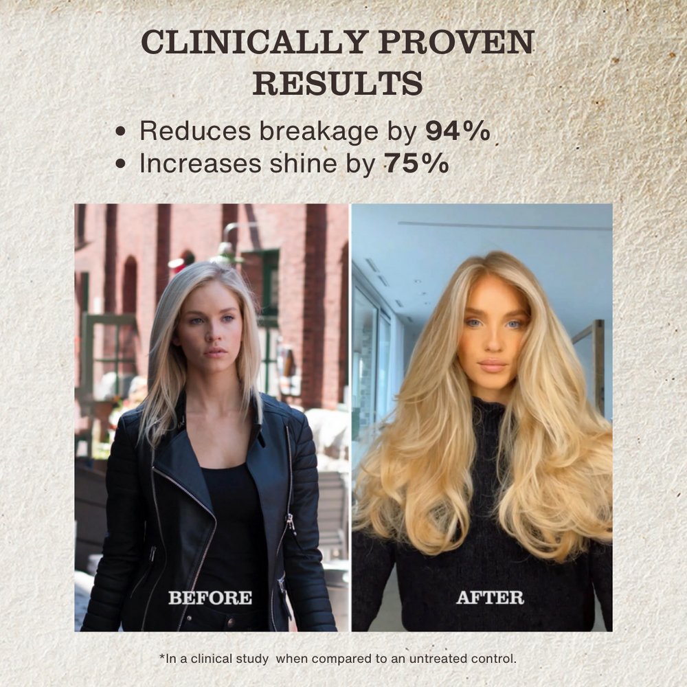 
                  
                    Restore Cleansing Hair Treatment reduces breakage and increases shine.
                  
                