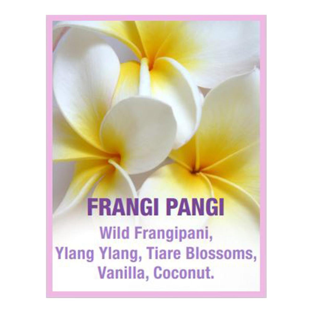 
                  
                    Tweak'd by Nature Frangi Pani scent profile; wild frangipani,  ylang ylang, tiare blossoms, vanilla, coconut
                  
                