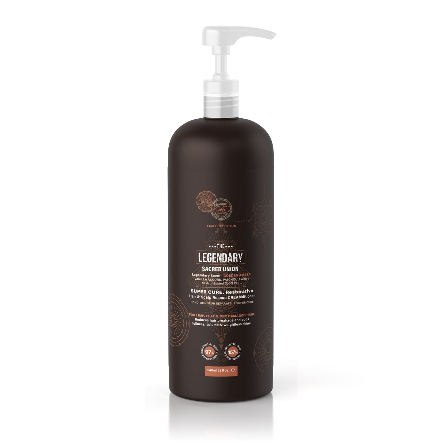 Tweak'd by Nature LEGENDARY Super Cure Restorative Hair & Scalp Rescue CREAMditioner
