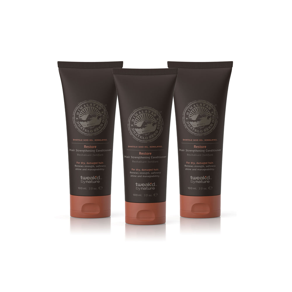 Tweak'd by Nature Restore Hair Strengthening Conditioner Multi-Pack