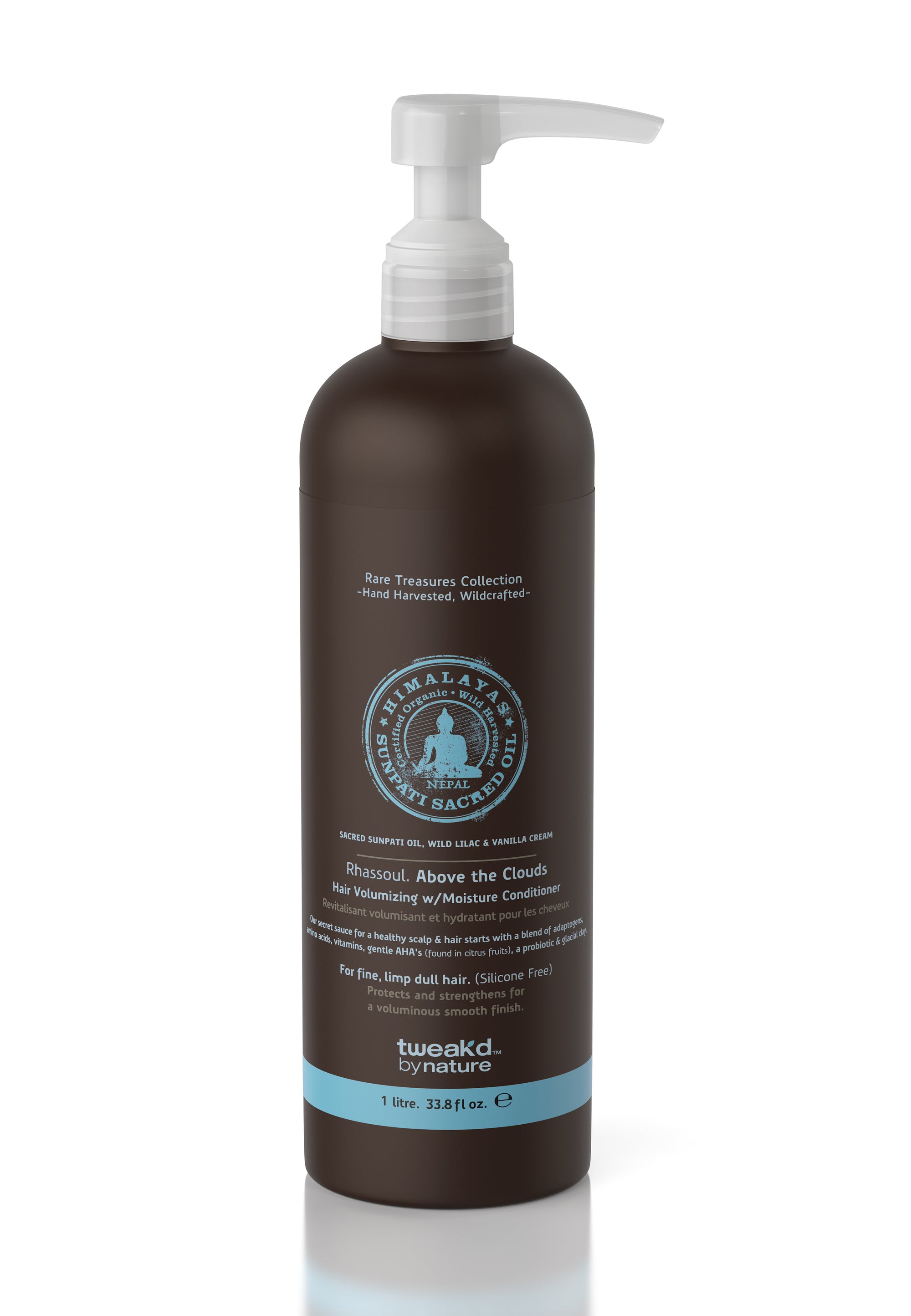 Tweak'd By Nature Rhassoul Above the Clouds Hair Volumising Conditioner 1 Litre (33.8fl.oz)