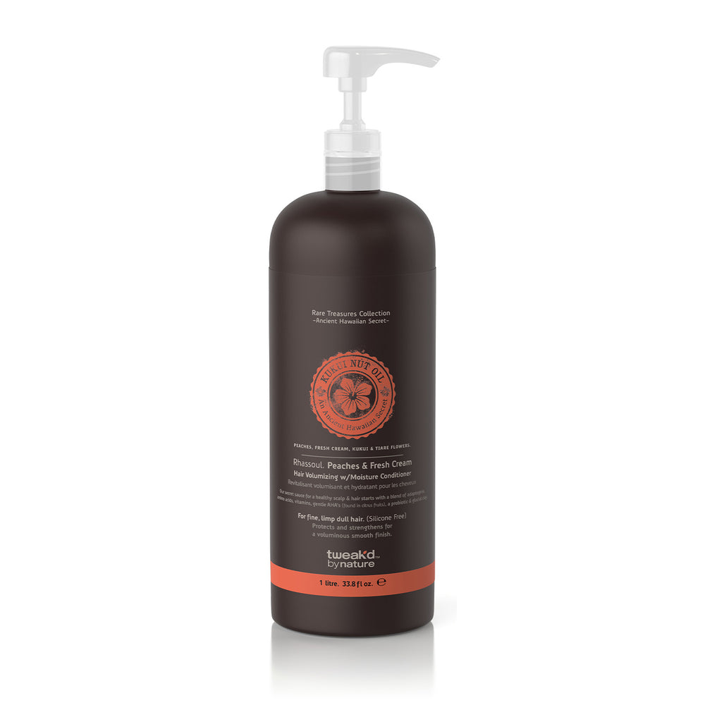Tweak'd by Nature Rare Treasures Peaches and Fresh Cream Hair Volumizing Conditioner 33.8oz