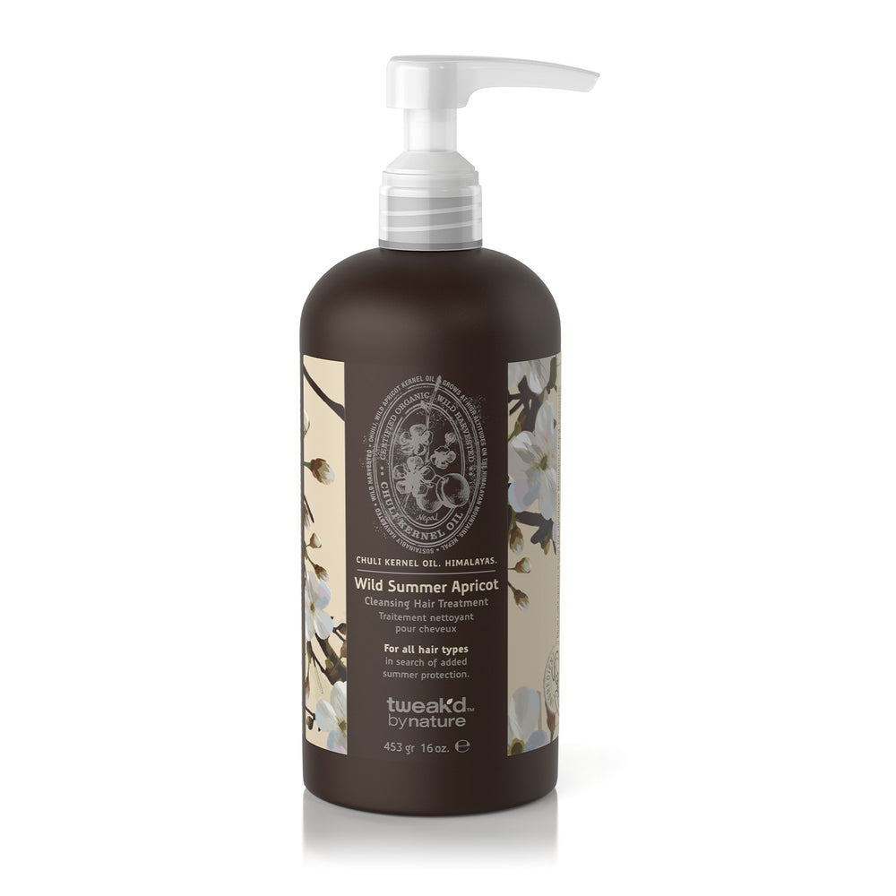 Tweak'd by Nature Rare Treasures Wild Summer Apricot Cleansing Hair Treatment 16oz