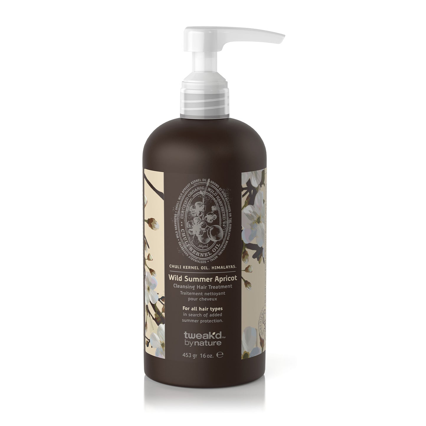 Tweak'd by Nature Rare Treasures Wild Summer Apricot Cleansing Hair Treatment 16oz