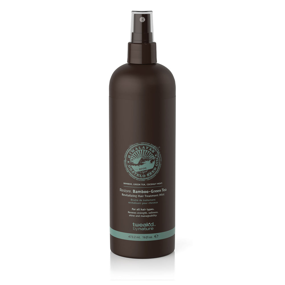 Tweak'd by Nature Restore Bamboo-Green Tea Revitalizing Hair Treatment Mist 16oz
