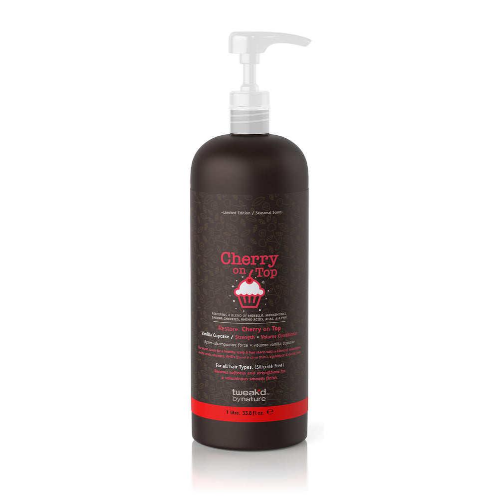 Tweak'd by Nature Restore Cherry on Top Strength + Volume Conditioner 33.8oz