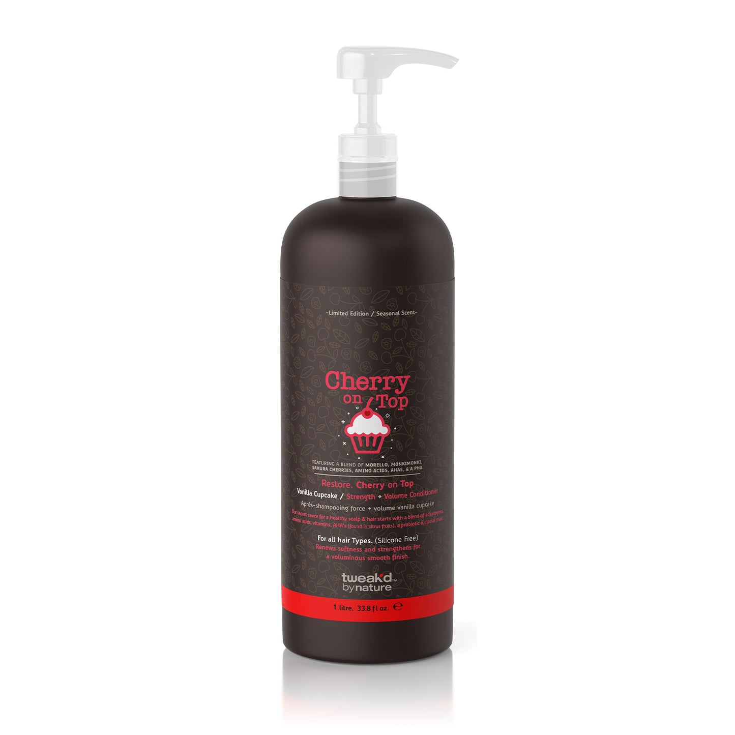Tweak'd by Nature Restore Cherry on Top Strength + Volume Conditioner 33.8oz