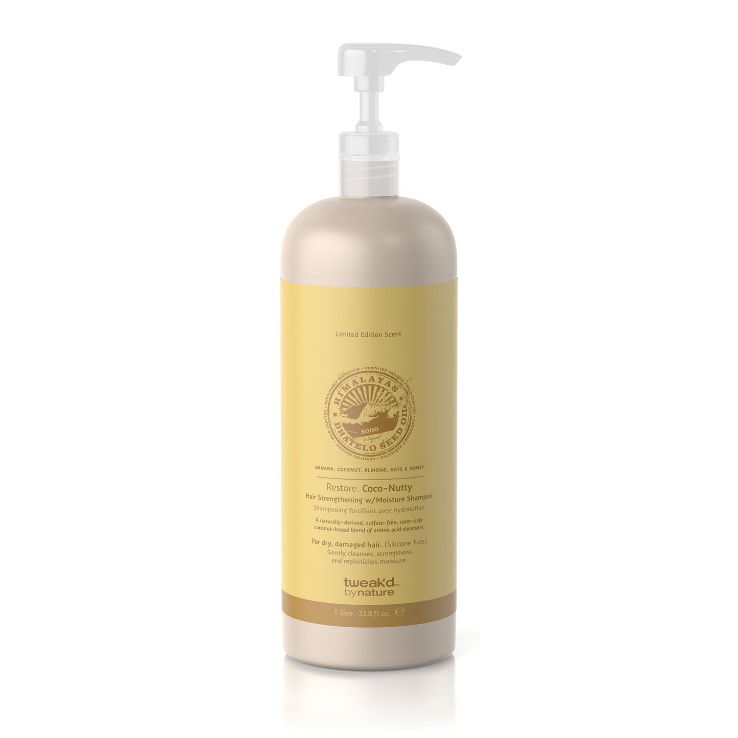 Tweak'd by Nature Restore Coco-Nutty Hair Strengthening Shampoo 33.8oz